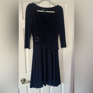 Navy Lauren Ralph Lauren Dress